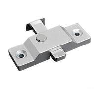 Stainless Steel Folding Window Latch Lock for Sliding Doors Featuring Secure Rivet Fastening and Modern Matte Finish (M)