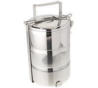 Stainless Steel Food Carrier - 3 Tier, 12 Cm