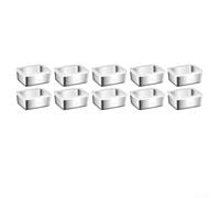 Stainless Steel Food Containers Airtight and Leak Proof for Meal Prep, Freezer Safe Storage Boxes for Kitchen, 10 pc Set