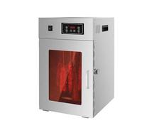 Stainless Steel Food Dehydrator, Rotary Meat Dryer, Temperature Adjustable Range 30-90°C, With 24-Hour Timer, Capacity 7.5 Kg, Suitable For Making Dried Meat, Bacon, Dried Fish, Ostrich Meat, Etc.