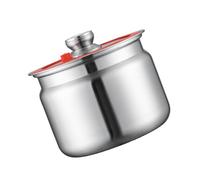 Stainless Steel Food Preservation Containers Secure Locking Lids Large Capacity Designs For Bulk Dry Ingredients Kitchen Storage Jars
