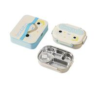 Stainless Steel Food Storage Box with Built-in Leak Proof Compartment Cookware Commuter Insulated Camping Microwave Safe Lunch Container