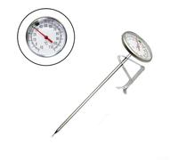 Stainless Steel Food Thermometer with Probe for Cooking, BBQ and Milk Measurement, -10°C to 110°C Range