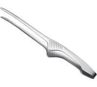 Stainless Steel Food Tongs Stainless Steel Precision Kitchen Tongs Tweezers Non-Slip Heat Resistant for BBQ Grilling Cooking Baking Serving Food Tweezers(Silver)