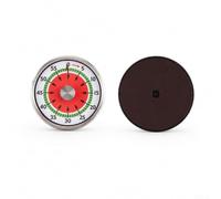 Stainless Steel for countdown Timer 60M No for battery Needed | Spring-driven mechanism, no batteries required, reliable long-term use, loud ringing alarm, easy wind knob