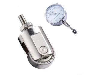 Stainless Steel for dial Indicator Contact Point M2.5 Thread Rolling Wheel Tip for Precision Depth Gauging Tools Anti-Rust Design