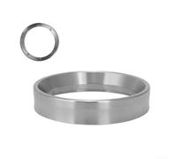 Stainless Steel for Espresso Dosing Funnel 58mm Portafilter Ring for Breville for sage - Magnetic Coffee Grounds Guide with Tamping Support 7x7x3cm(58mm)