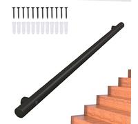 Stainless Steel for Indoor/Outdoor Stairs - 60cm to 2.4m Adjustable il Kit Stair Railing Easy Installation Modern Design Safety & Style.