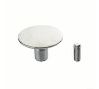Stainless Steel for PDR Knock Down Tips for Dent Repair Hammer - Round Flat Head for Leveling Car Body Panels(Round Style(A))