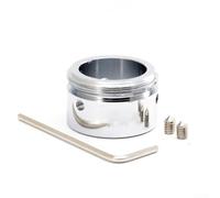 Stainless Steel For Radiator Thermostat Valve Adapter M30x1 5 Threaded Connector Compatible with For Ra and For RaVL Valves for Heating System Use (B)