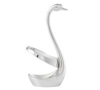 Stainless Steel Fork and Spoon Holder, Decoration Tableware Set kitchen Tools Swan Holder Cutlery Holder,Best gift for Valentine's Day/Wedding