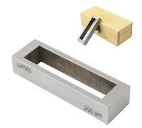 Stainless Steel Four Sided Frame Type Film Applicator, Box Type Wet Film Preparation Device, Effective Coating Width 80mm, High Precision Coating Tool, for Testing Paint(10-15-20-25μm)