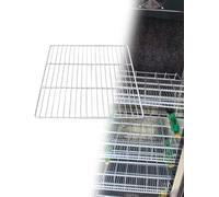 Stainless Steel Freezer Shelf Rack for Fridge Storage Organization(58cm x 52cm/22.83 x 20.47 in)