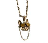 Stainless Steel French Bulldog Necklace with Sunglasses Pendant Cool Animal Jewelry for Men Women