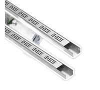 Stainless Steel French Drain Kit - 2 to 10 Pack Under Ground Drainage System for Driveways, Gardens & Outdoor Areas(15x5cm 2 Pcs)