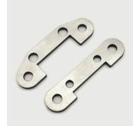 Stainless Steel Front Brace Arm Mount Silver for Team Losi 1/6 Super Baja Rey LOS254048