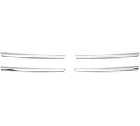 Stainless Steel Front Grille Trim 4-Piece Set Compatible with Transporter T6.1 2020 and Newer - Chrome Grill Molding Strips