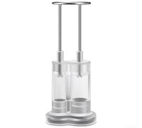 Stainless Steel Fruit Corer with Double Hole Design for Cherries, Olives and Red Dates - Handheld Pitter Tool for Kitchen Use