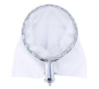 Stainless Steel Fruit Picker Tool With Lightweight Handle For Efficient For Cherry And Plum Harvesting In Garden White(Metal fruit picker)