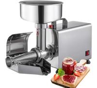 Stainless Steel Fruit Press Squeezer Commercial 60 Kg/H High Efficiency Strainer Machine Food Milling Press Machine for Make Ketchup, Strawberry&Blueberry Sauce