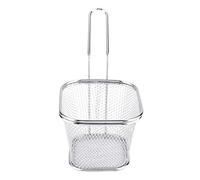 Stainless Steel Fry Basket, Snack Frying Tool for Restaurant Chips Mini Strainer Baskets for Food Utensils Mini Strainer Baskets for Food Utensils