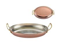 Stainless Steel Frying Pan | Stainless Steel Steak Dish | Kitchen Utensils With Two Handles Uncoated Pot For Home Kitchen For Beginners Meals Outdoor Meals Restore