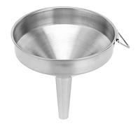 Stainless Steel Funnel, Large Food Grade Thickened Kitchen Funnel for Kitchen Use Filling Bottles Flask Cooking(13cm)