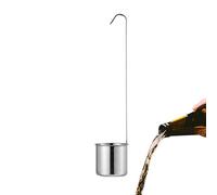 Stainless Steel Funnel Strainer - Wine Funnel, Liquid Filter | Kitchen Oil Funnl With Mesh Strainer, Perfect For Pouring Dry ingredient, Powder, Wine Aeration, Oil Transfer, Bottle Filling Tool