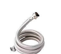 Stainless Steel G1/2 Internal and External Threaded Braided Flexible Hose Shower Hose 20-200CM Extension Hand Sprayer Pipe(80cm)