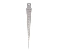Stainless Steel Gap Gauge Hole Measuring Tool 1-15mm Small Hole/Slot Diameter Inch & Meter