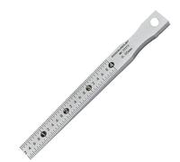 Stainless steel gap size measure feeler tapered gauge wedge Scale line small fast measuring readings vernier narrow space seam(0.5-10mm)