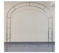 Stainless Steel Garden Arbor Arch - 4x2.4m (13x7.9ft) Climbing Plant Support & Decorative Metal Structure for Outdoor Gardens Weddings & Events - Stylish Trellis