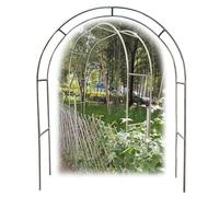Stainless Steel Garden Arch - Large Outdoor Support for Roses Climbers & Fruits Weather-Resistant Arbour 2x2.4m (6.6x7.9ft) - Durable Garden Trellis