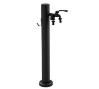Stainless Steel Garden Fountain - 31in Freestanding Outdoor Water Column Stylish Irrigation Spigot for Farm & Backyard Durable & Easy to Use Black Finish