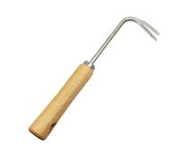 Stainless Steel Garden Grass Hand Weeding Removal Cutter Puller Tool Wood Handle Multifunction Weeder Garden Grass Weeder Tool for Original Weed Remover Hand Weed Puller