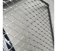 Stainless Steel Garden Safe Net 1.2x7m Outdoor Balcony Protect Mesh Fall Prevent Fence Netting 10cm Mesh Securi Ber for Gardens and Patios