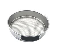 Stainless Steel Garden Sieve 60 Mesh 0.3mm for Soil Compost Stone Sifting(4 Mesh 5mm)