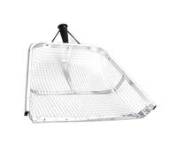 Stainless Steel Garden Sieve, Sieve Shovel with Comfort Handle for Soil and Stones, Ergonomic Tool for Effortless Soil Sifting and Gardening