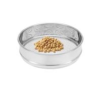 Stainless Steel Garden Sieve,Test Screen,Sieve Fine Mesh,Pollen Sifter for Soil,Stones,Laboratory,Diameter: 20 cm