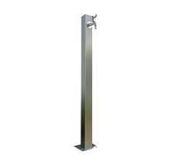 Stainless Steel Garden Water Column with Faucet & Spray Gun, Antifreeze Design for Efficient Outdoor Irrigation and Cleaning