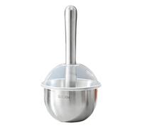 Stainless Steel Garlic Portable Condiment Grinder Kitchen Preparation Tool Heavy Duty Accessory Size 15x5x3cm for Home Kitchen Dining Room Preparation
