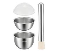 Stainless Steel Garlic Press | Manual Condiment Crusher | Commercial Use Garlic Press | For Kitchen, Meal Prep, Restaurant, Home, Apartment, BBQ & Dining Room