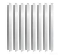 Stainless Steel Gastronorm Adaptor Bar,8 Pack 12 Inch,Divider System for Steam Tables Buffet Lines Food Service,Fits 12-Inch Hotel Pans,Rust Resistant Endures Heat Cold, Smooth Edges Dependable Hold