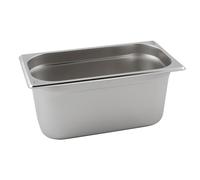 Stainless Steel Gastronorm Pan - 1/3 Size, 40mm Deep - Durable Catering & Buffet Steam Table Tray