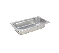 Stainless Steel Gastronorm Pan 1/3 X 6.5Cm Container Food Storage Catering Tray