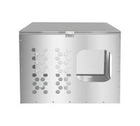 Stainless Steel Generator Box for Outside/RV/Truck/Trailer, Outdoor Generator Storage Box Enclosure (28"x22"x22")