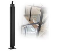 Stainless Steel Glass Railing Post - 90cm High Balustrade for Terrace/Balcony, Stair Railing Clamp for Patio/Deck - Modern Glass Guardrail Support