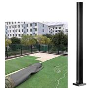 Stainless Steel Glass Railing Post SystemStair Handrail Baluster Kit for Indoor Gardens Terraces & StairsDurable Poteau Garde Corps with Glass Clamps