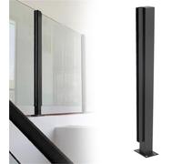 Stainless Steel Glass Railing s for Decks & Hallways, Available in Heights 60-120cm, A-Edge Design, & Stylish, Perfect for Modern Spaces