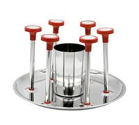 Stainless Steel Glass Stand Deluxe